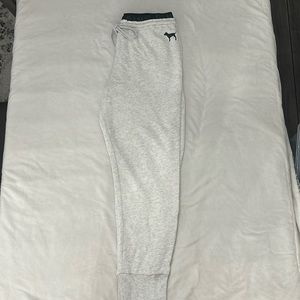 Light grey PINK sweatpants
